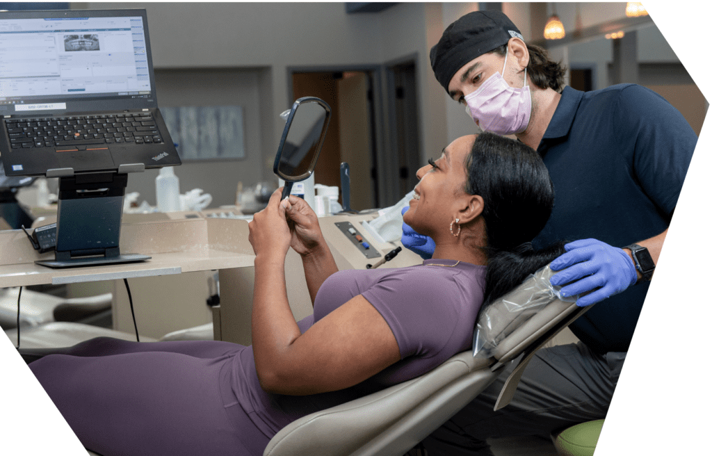 doctor and patient at Werner Orthodontics